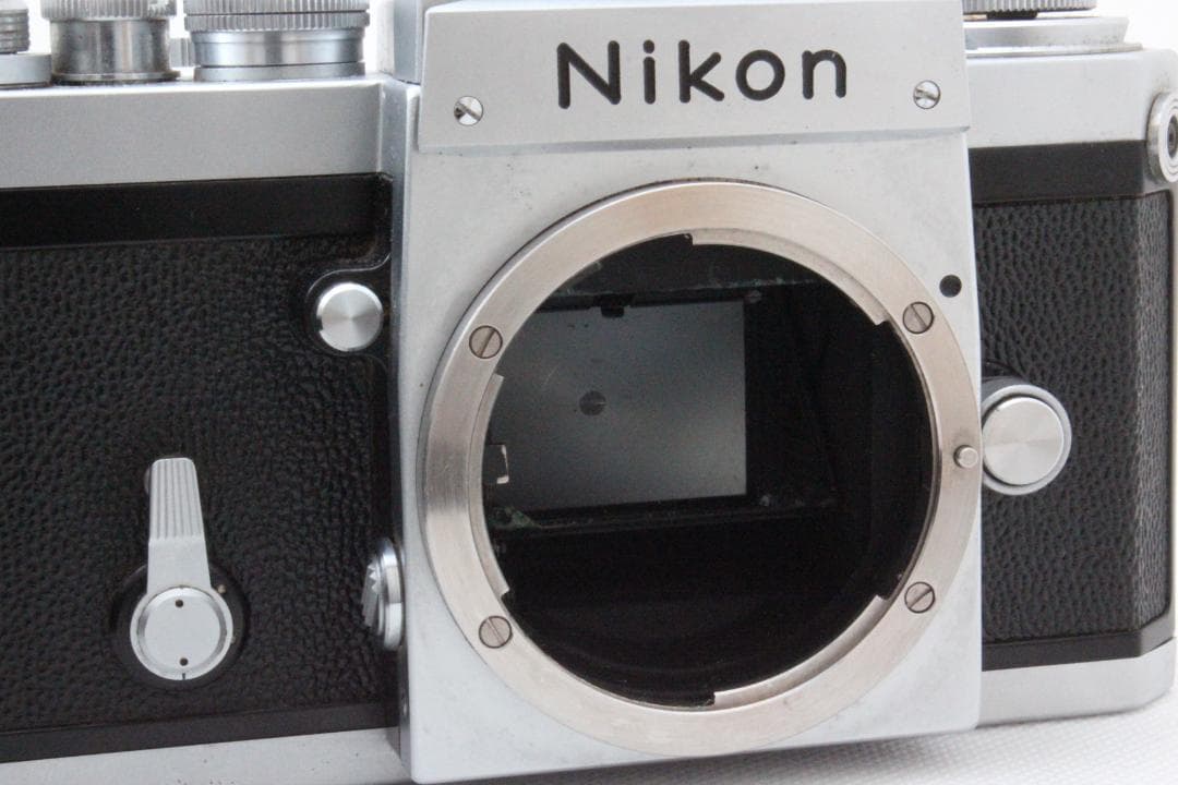 【外観美品】Nikon F アイレベル シルバー ボディ ♯G2