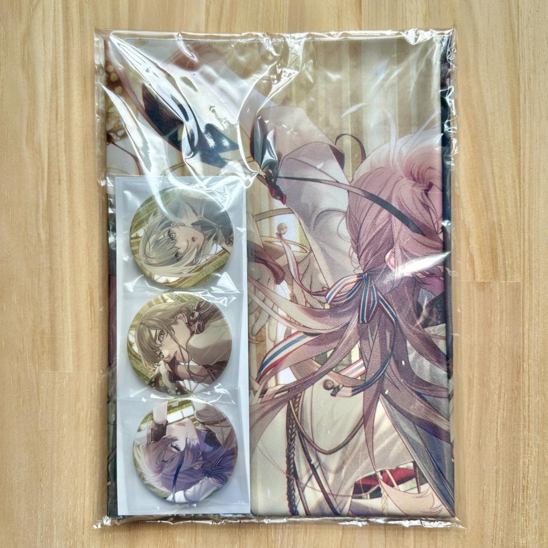 値下げ中　終遠のヴィルシュ 終ヴィル　 布ポスター 缶バッジセット