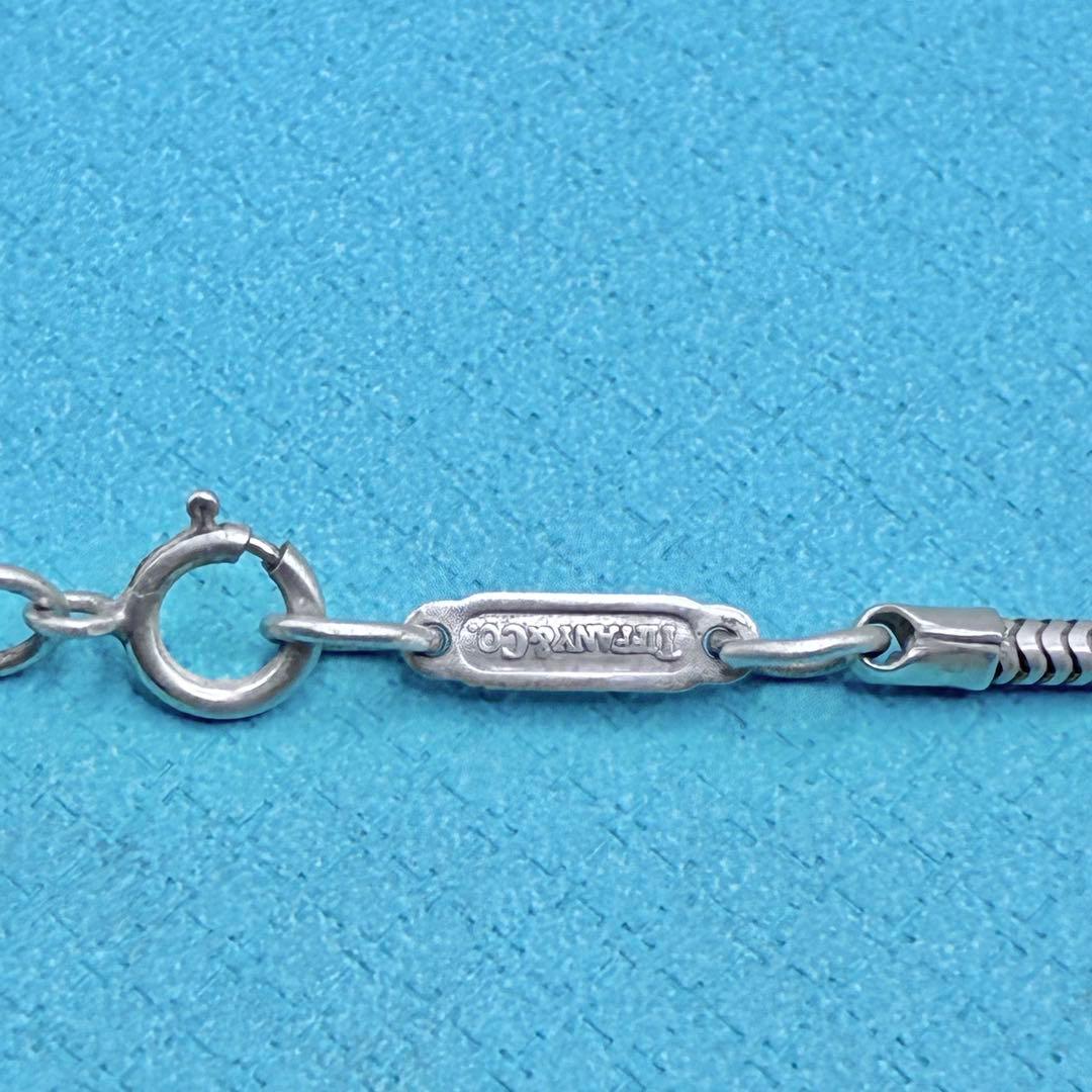 ティファニー スネークチェーン ネックレスチェーンのみ シルバー 44cm