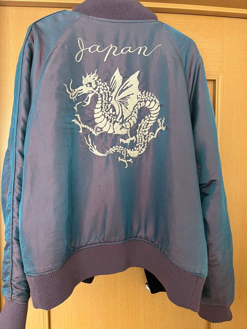 フルカウント　スカジャン　リバーシブル Mサイズ　表記３８