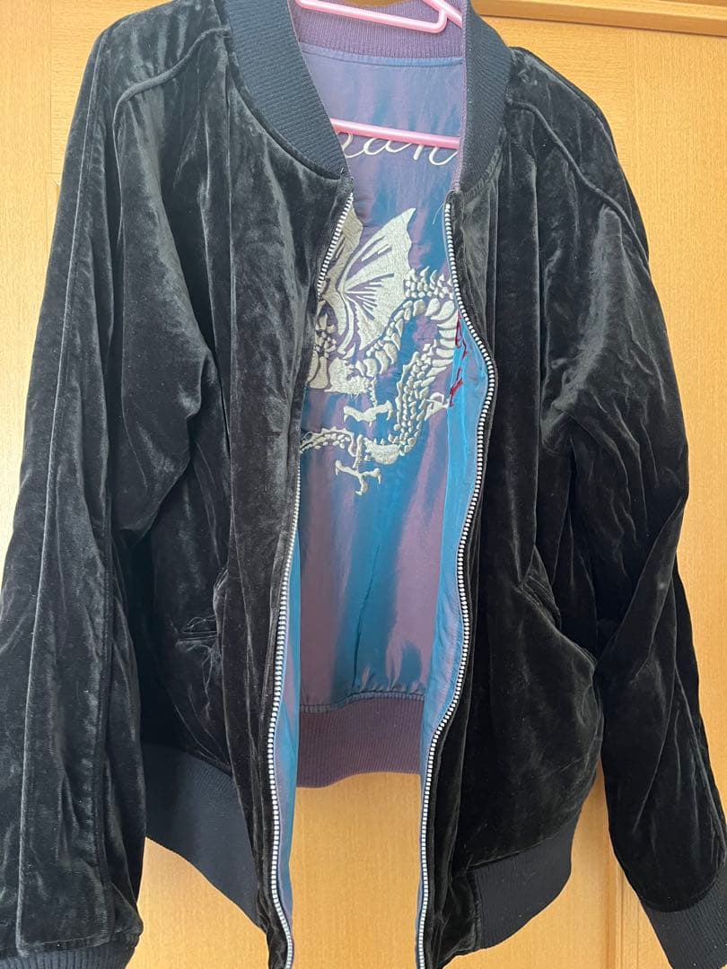 フルカウント　スカジャン　リバーシブル Mサイズ　表記３８