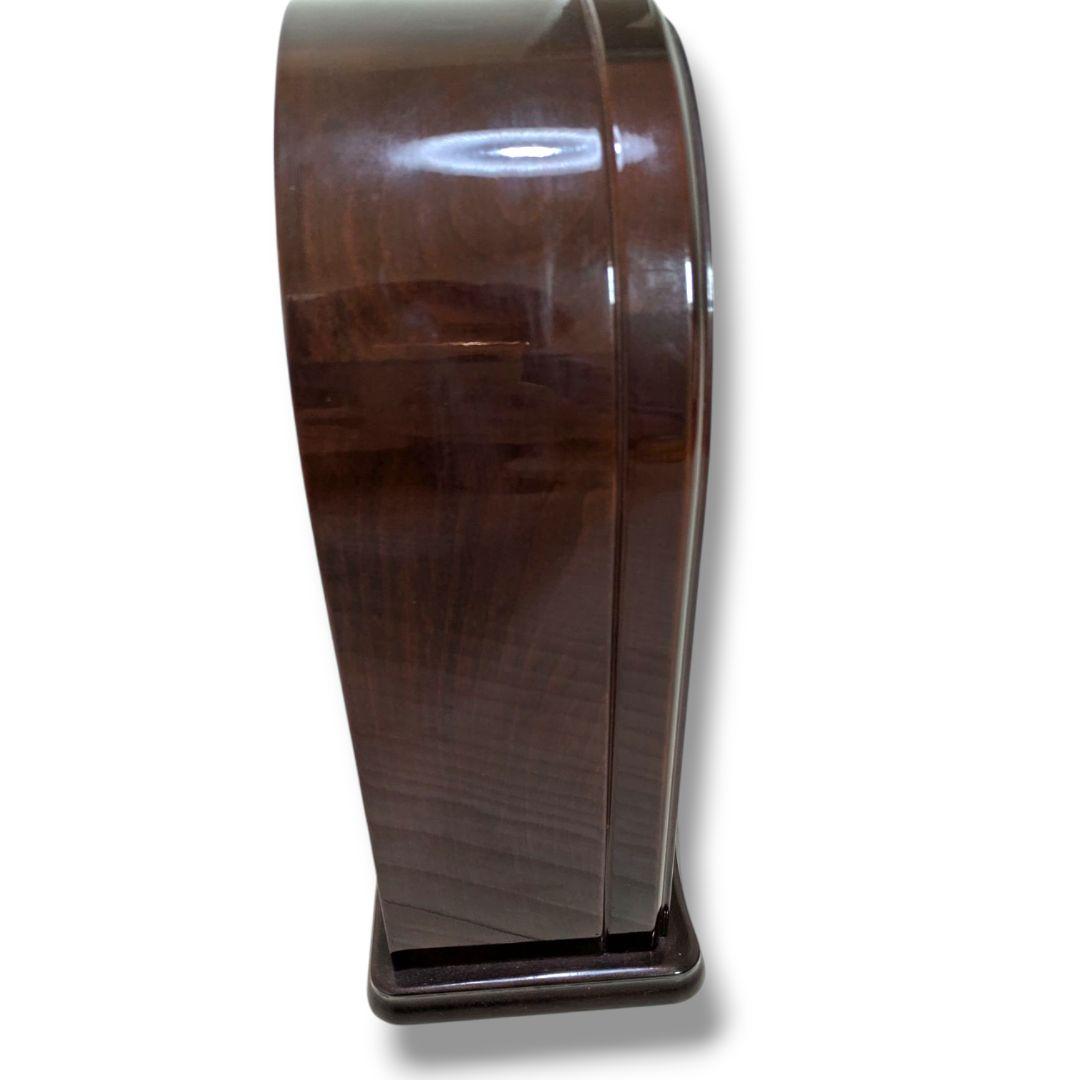 美品 SEIKO HW426B ダークブラウン 高級置時計　エンブレル セイコー