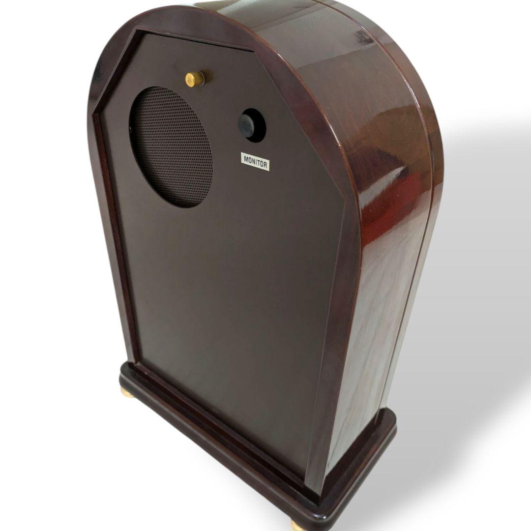 美品 SEIKO HW426B ダークブラウン 高級置時計　エンブレル セイコー