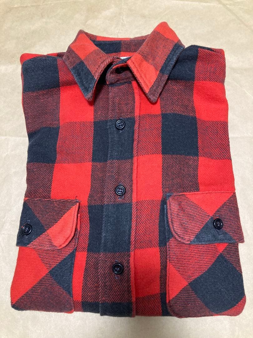 FIVE BROTHER ネルシャツ 70〜80s 米国製 三角タグ ファイブラ