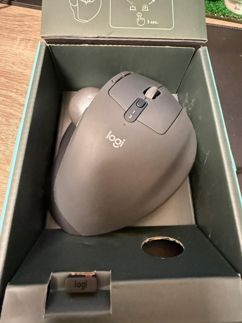 【ほぼ新品】ロジクール MX ERGO トラックボール