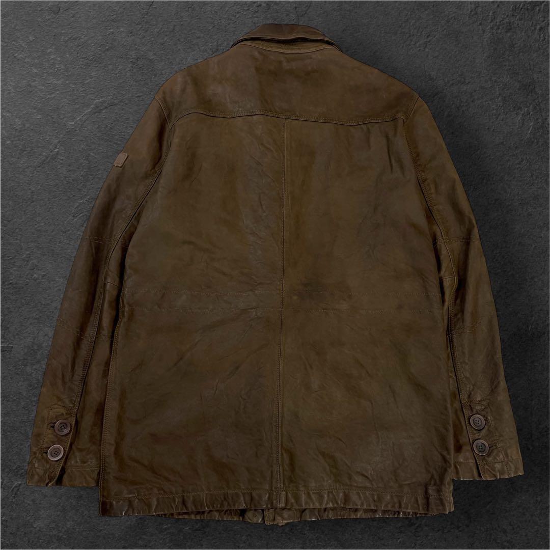 90s Old GAP 本革 レザー フィールドJKT M