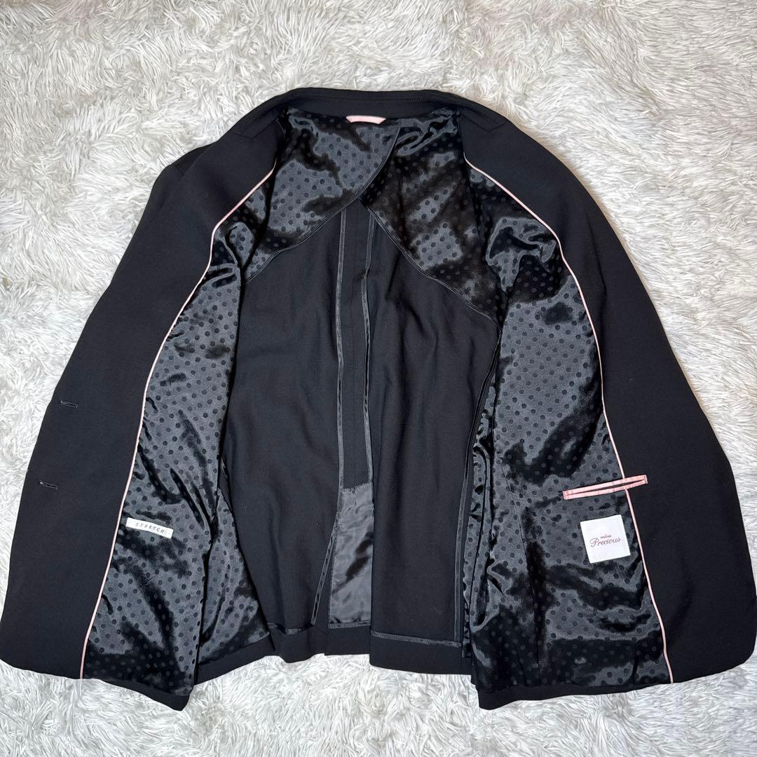 クイーンサイズ エヌライン パンツスーツ セットアップ ストレッチ 27号