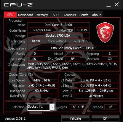 動作確認済 Core i5 13400★13世代で不具合無しの安心な型番です