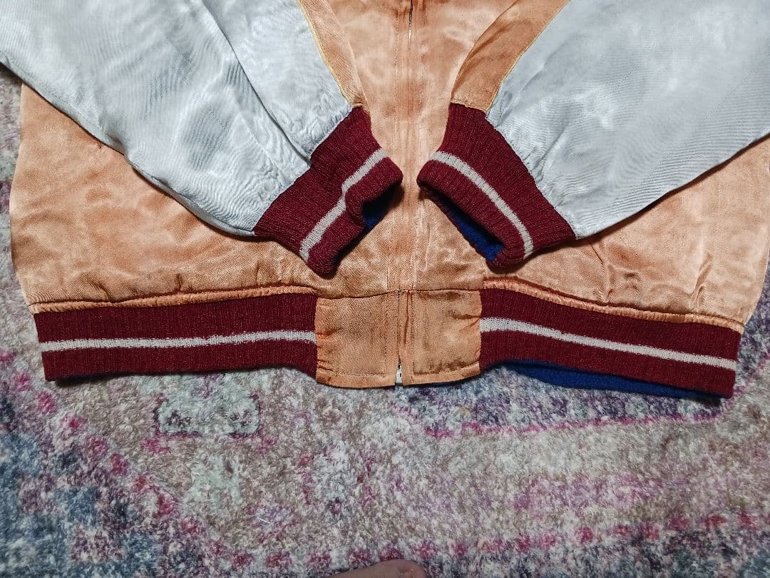 スカジャン/40s/50s/ヴィンテージ/タイガーヘッド/顔虎/スーベニア