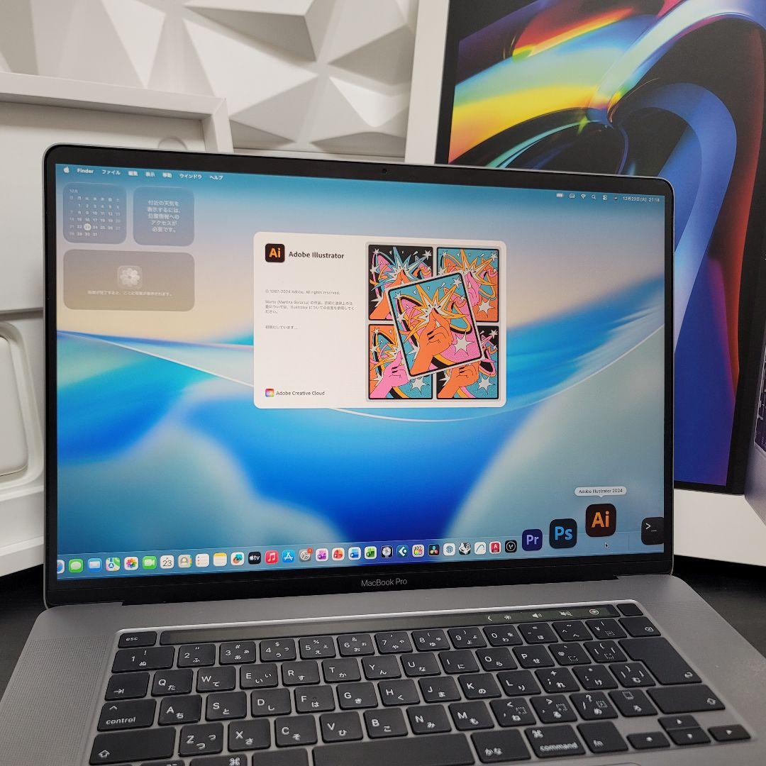 美品 MacBook Pro 16インチ i9 32/2TB CAD&3D設計