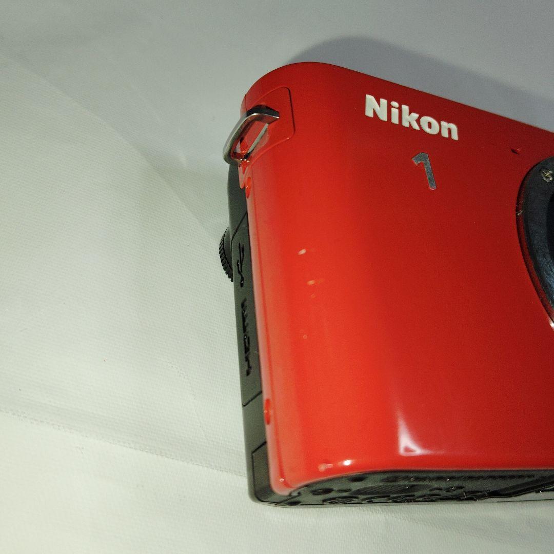 Nikon 1 J2 オレンジ本体＋ レンズ2本セット 10-30mm難あり