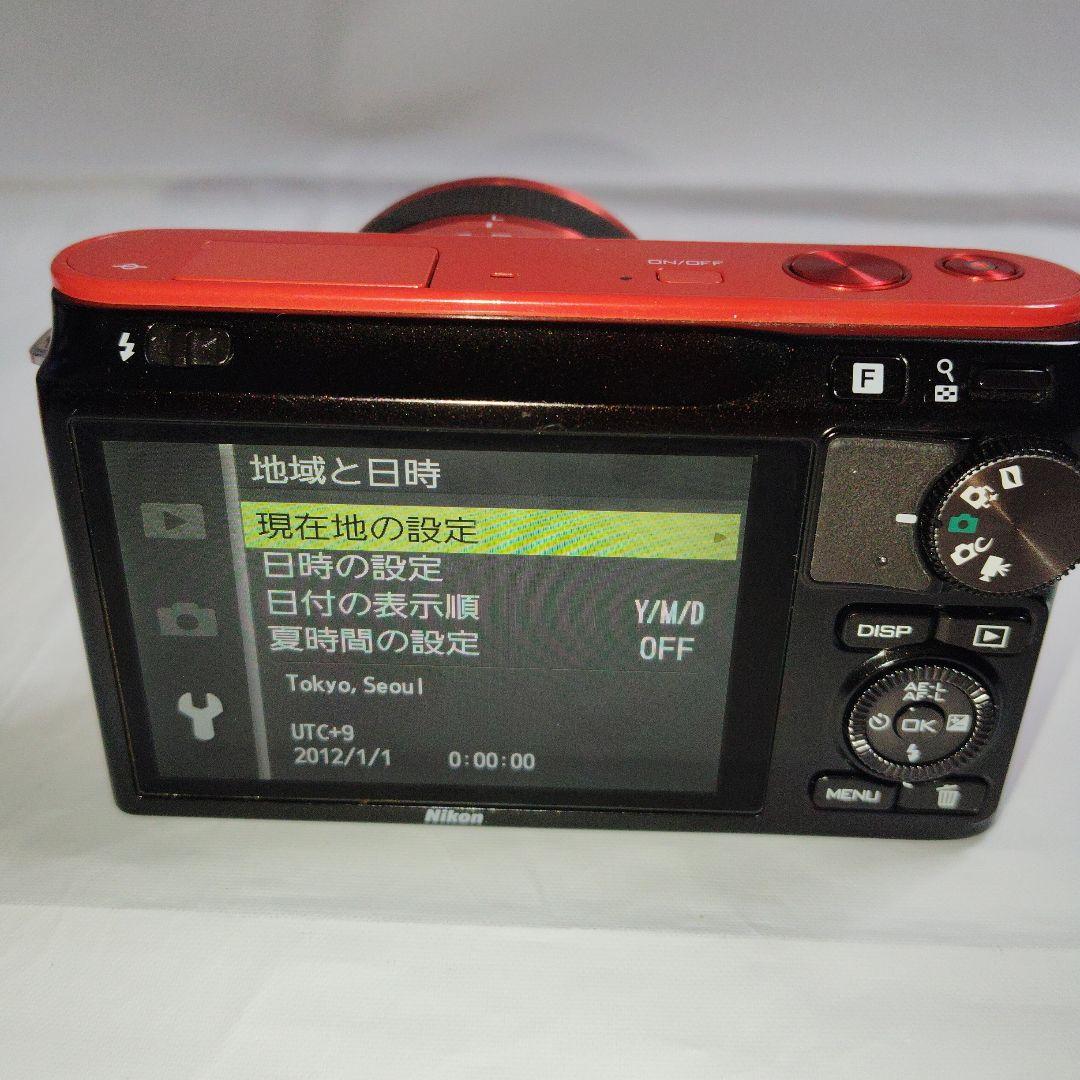 Nikon 1 J2 オレンジ本体＋ レンズ2本セット 10-30mm難あり