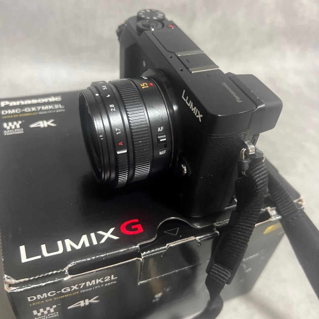 【美品】LUMIX DMC-GX7MK2L LEICAレンズ付き