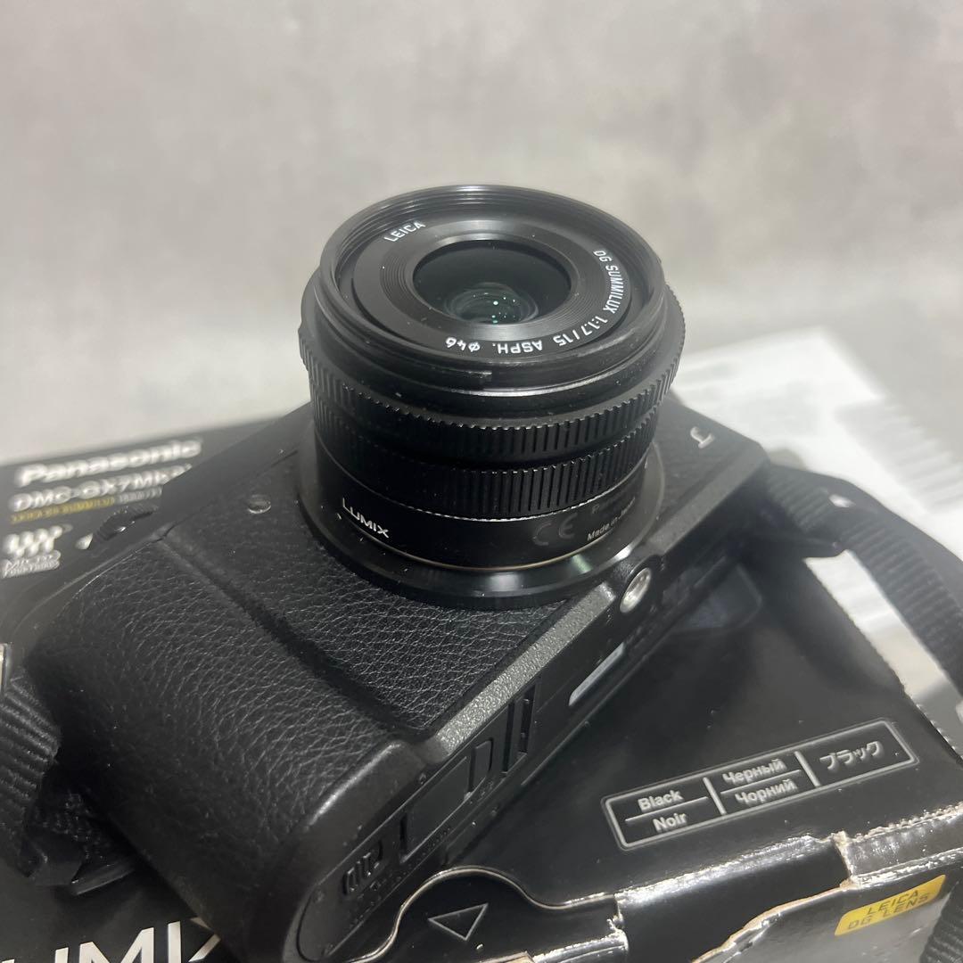 【美品】LUMIX DMC-GX7MK2L LEICAレンズ付き