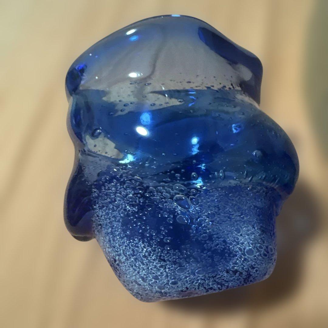 稲嶺盛吉創作「藍」グラス