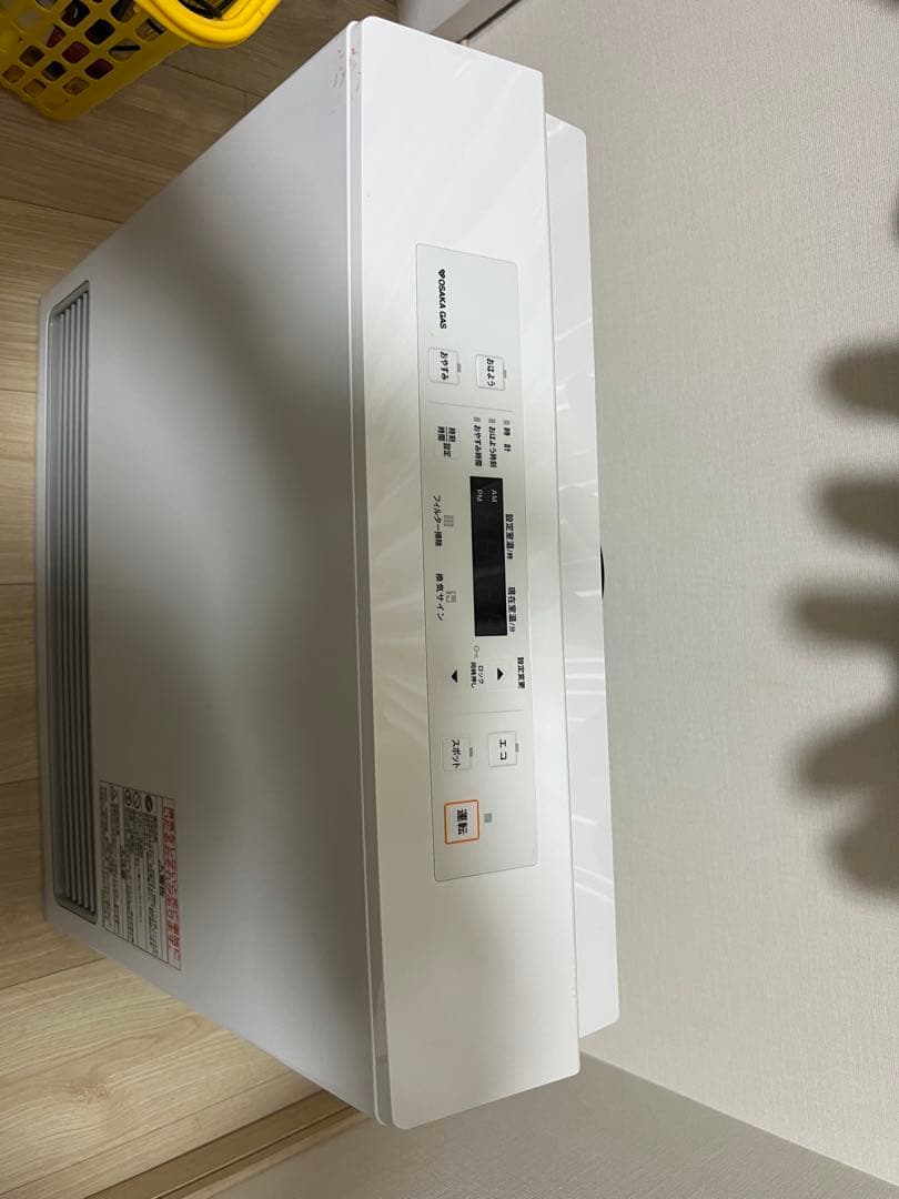 ⭐︎美品⭐︎23年製⭐︎ガスファンヒーター ホワイト リンナイ