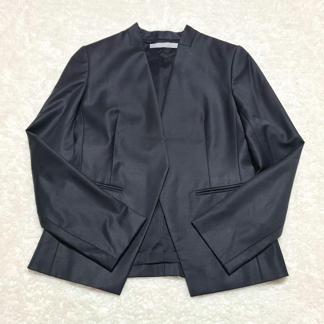 【人気】セオリーリュクス　セットアップ　EXECUVTIVE　小さいサイズ　黒