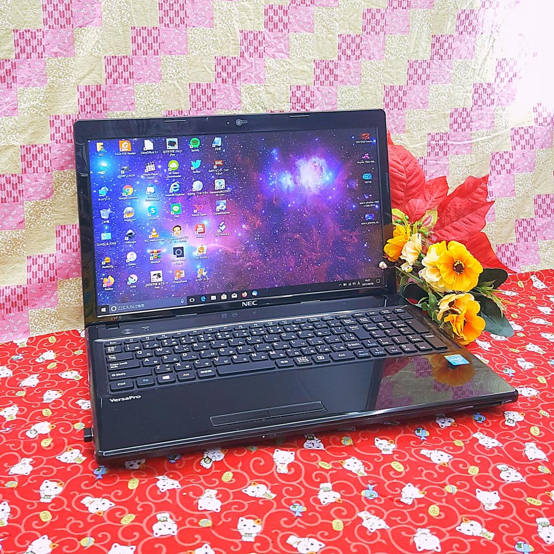 極上品★2013年モデル★3世代CPU★カメラ★便利なソフト多数★Win10