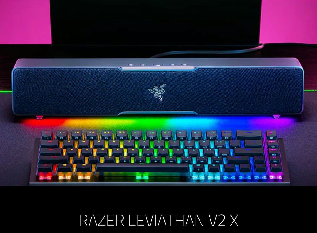 Razer レイザー Leviathan V2 X ゲーミング サウンドバー