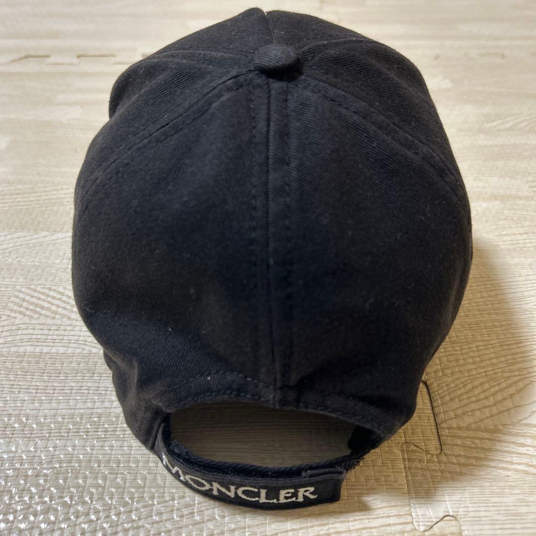 （nananananan ）MONCLER キャップ　ブラック