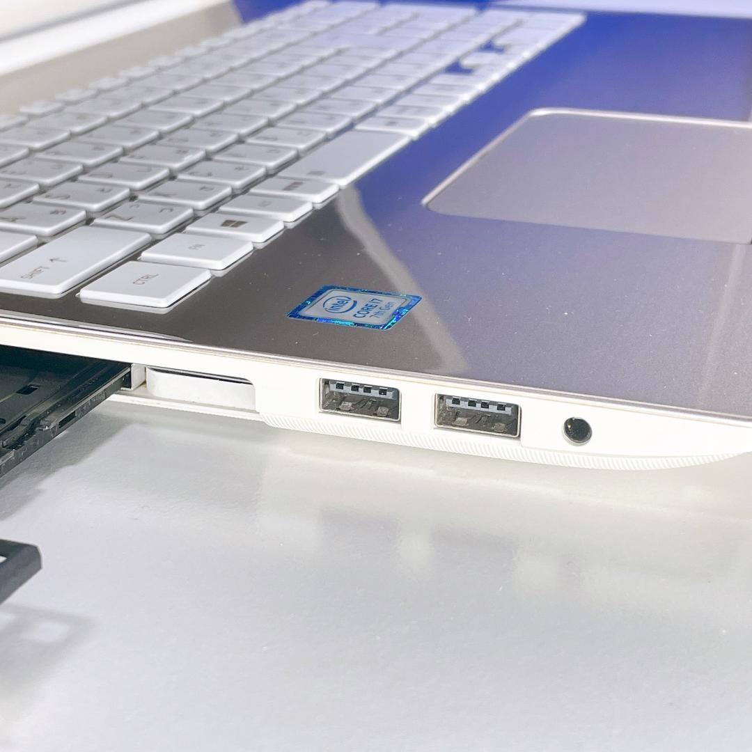 Corei7＆爆速SSD480GB✨Win11カメラ付ノートパソコン✨ゴールド