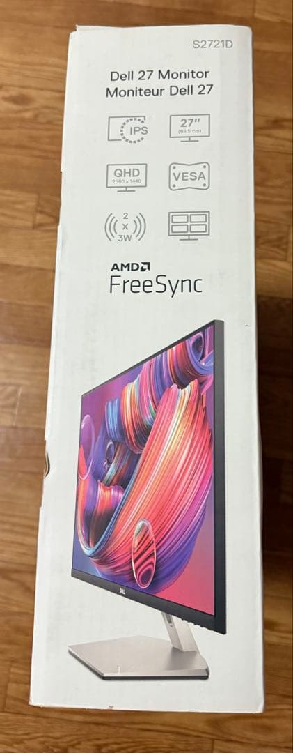 Dell (デル) S2721D 27インチ 1440p QHD IPS