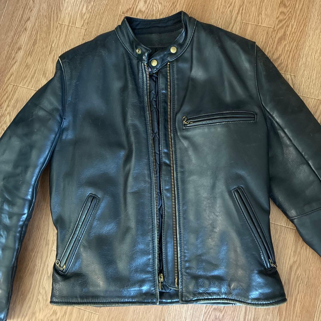 vanson leathers 40 ライダース　レザージャケット　革ジャン