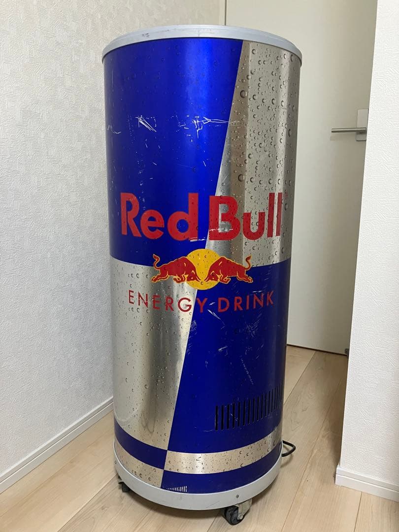 【激レア非売品/送料込】Red Bull レッドブル　冷蔵庫　ジャンク