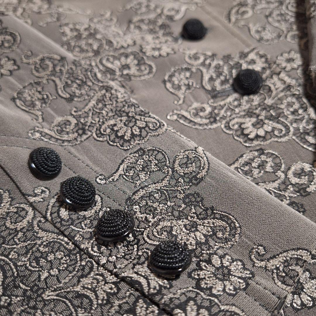 ユーバイウンガロ　パンツスーツ　ジャケット　ペイズリー　日本製