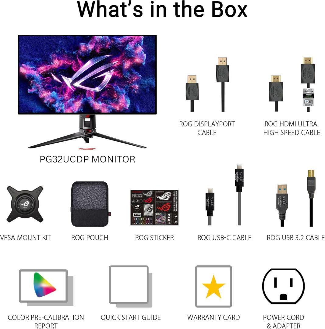 S*s様 ASUS ROGゲーミングモニター 4K 240Hz PG32UCDP