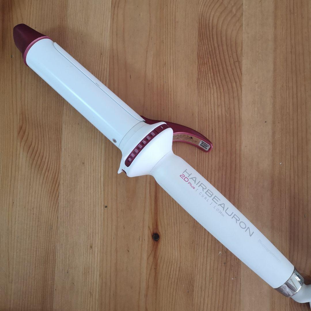 HAIRBEAURON 2D Plus ヘアアイロン 34mm