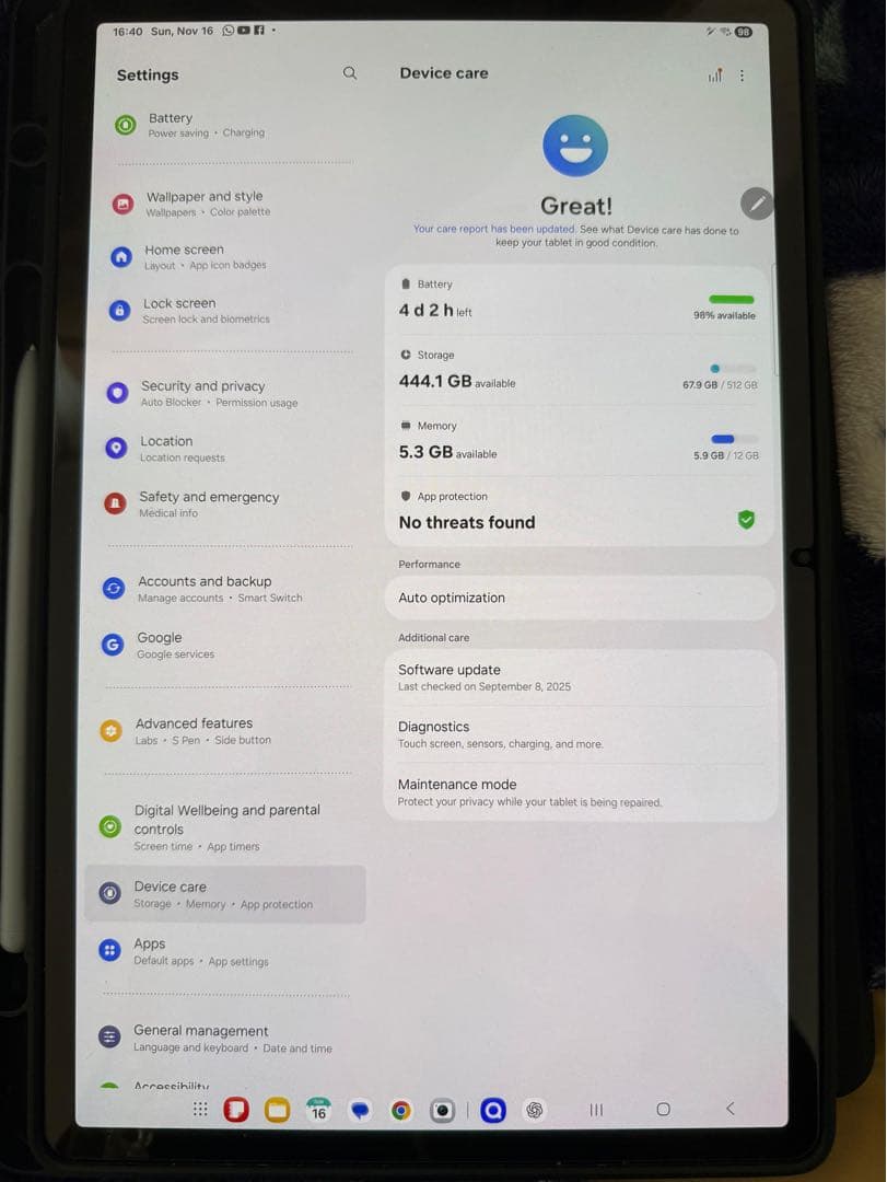 Samsung Galaxy Tab S10+ 512GB /美品/付属品完備