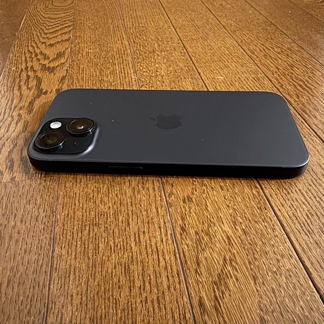 【基本動作OK】iPhone15 ブラック　SIMフリー　256GB