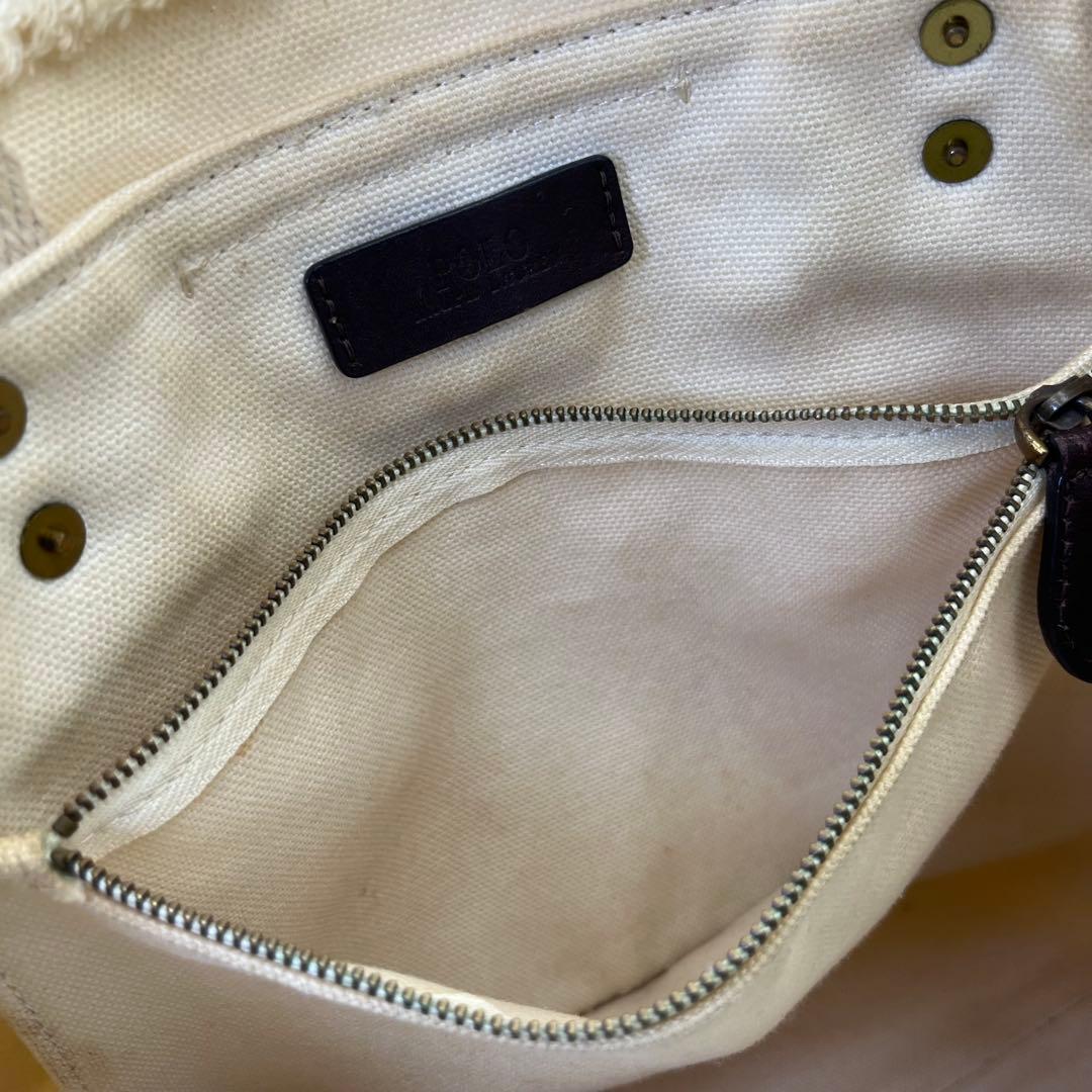 希少 POLO RALPH LAUREN ラルフローレン イーグル トートバッグ