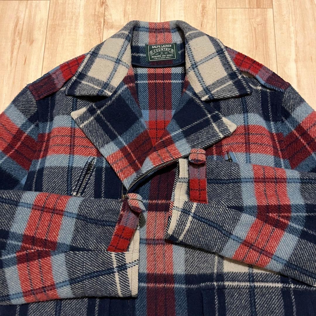 激レア！1990’s RALPH LAUREN “PLAID CHECK”JKT