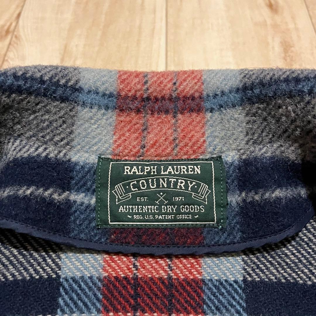 激レア！1990’s RALPH LAUREN “PLAID CHECK”JKT