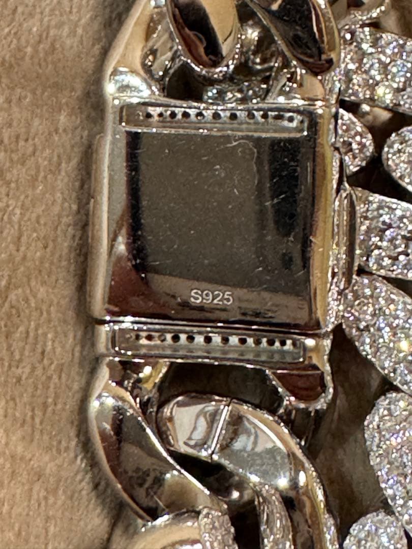 最終値下げ中！AVALANCHEマイアミシルバーブレスレット21㎝