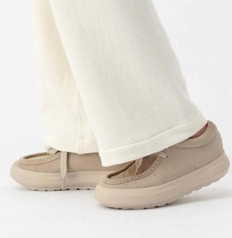 AP STUDIO　Wander etc. スエードモカシン　ベージュ38サイズ