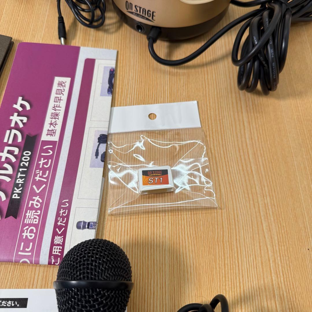 【美品】 ON STAGE オンステージ パーソナルカラオケ PK-RT1200