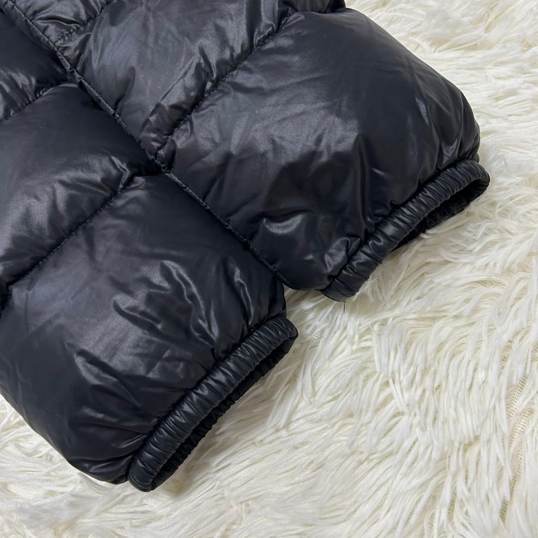 【極美品/L】バーバリーロンドン ダウンジャケット メガノバチェック 黒