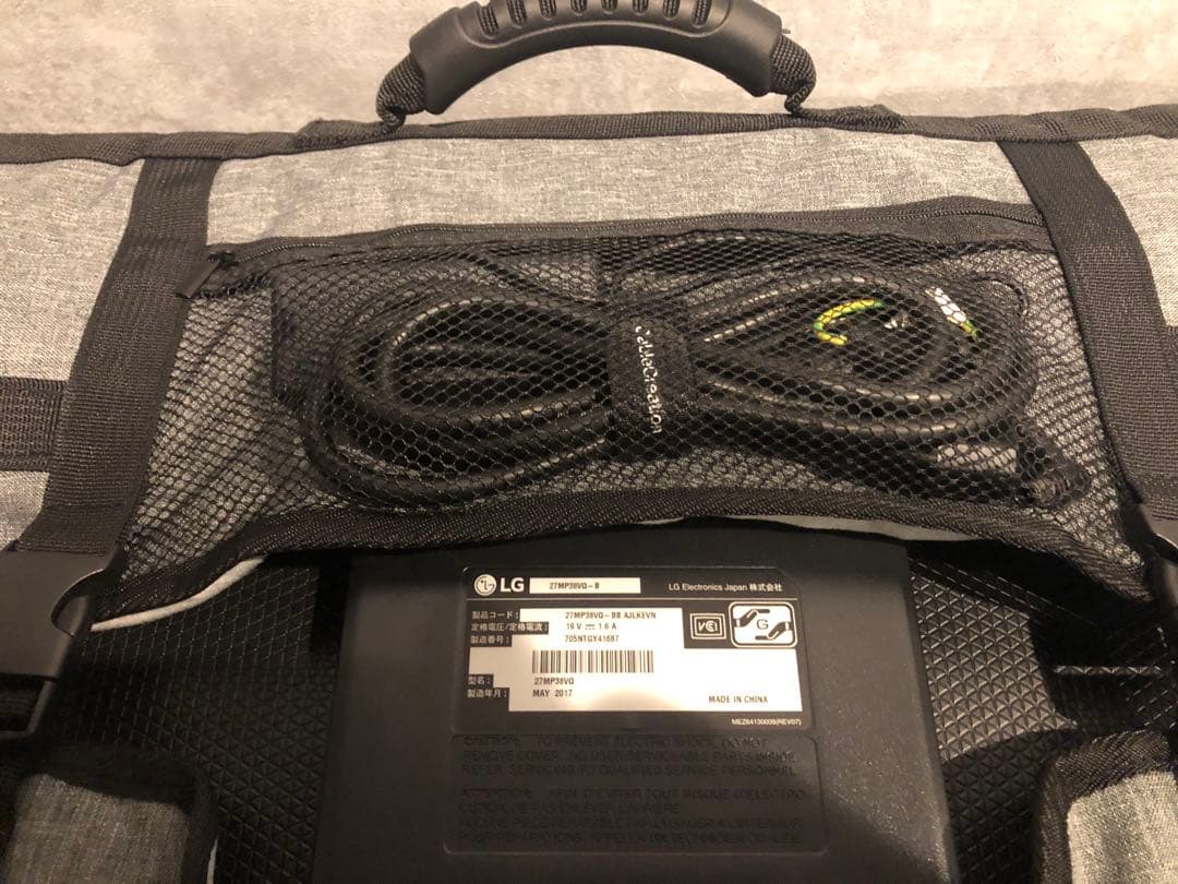 LG / 27インチディスプレイモニター 27MP38VQ-B