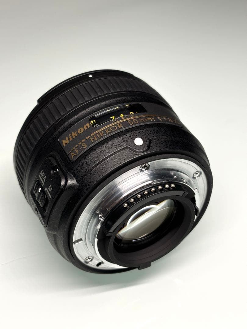 【超美品】Nikkor 50mm f1.8 G Fマウント レンズ