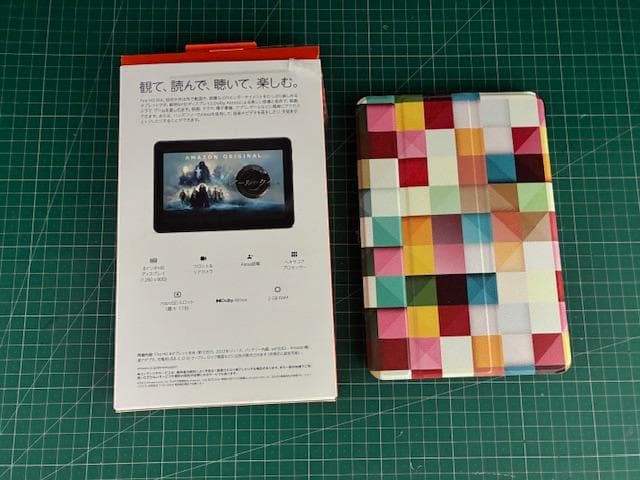 AmazonのFire HD 8タブレット12世代 元箱付き + カバー