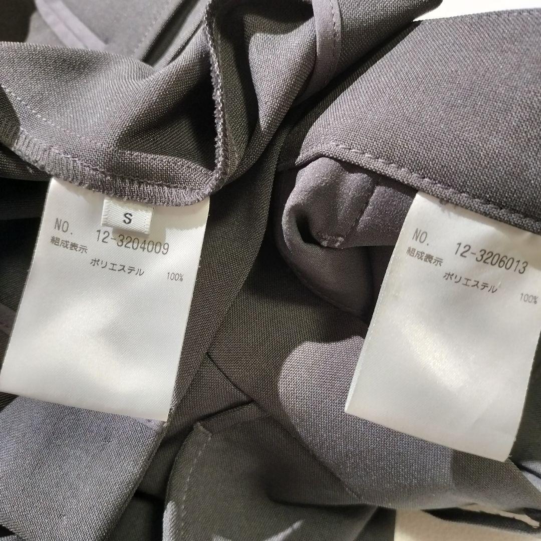 2024 PLST 洗える プレミアムオックス パンツスーツ セットアップ S