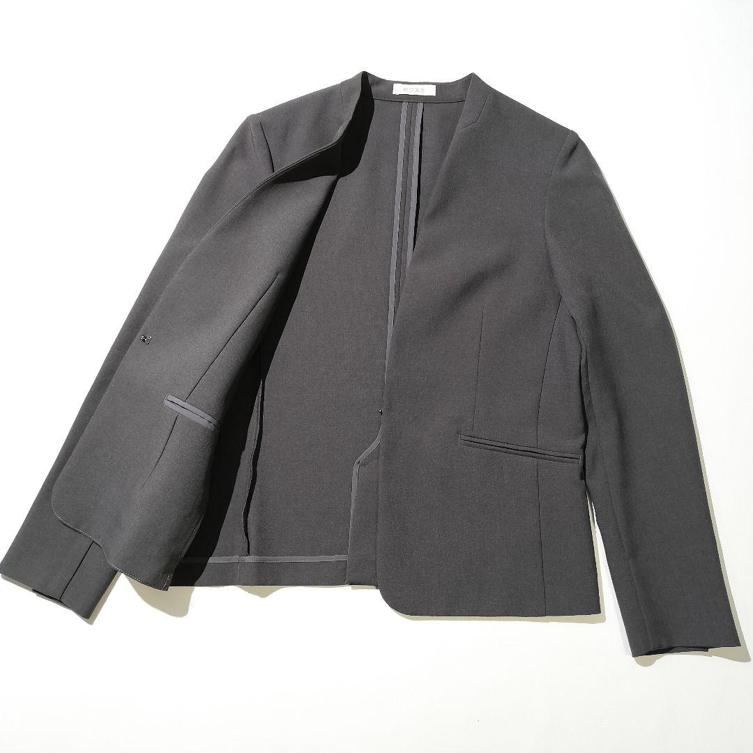 2024 PLST 洗える プレミアムオックス パンツスーツ セットアップ S