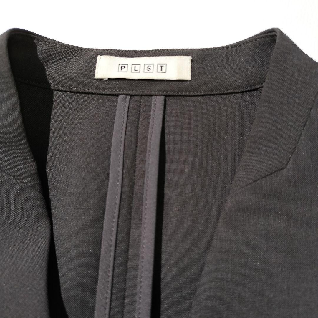 2024 PLST 洗える プレミアムオックス パンツスーツ セットアップ S