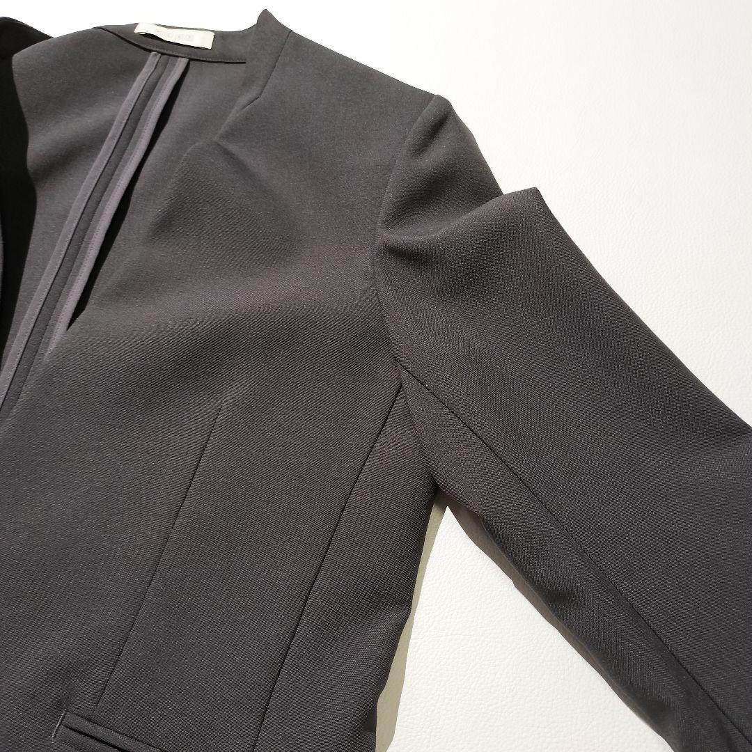 2024 PLST 洗える プレミアムオックス パンツスーツ セットアップ S