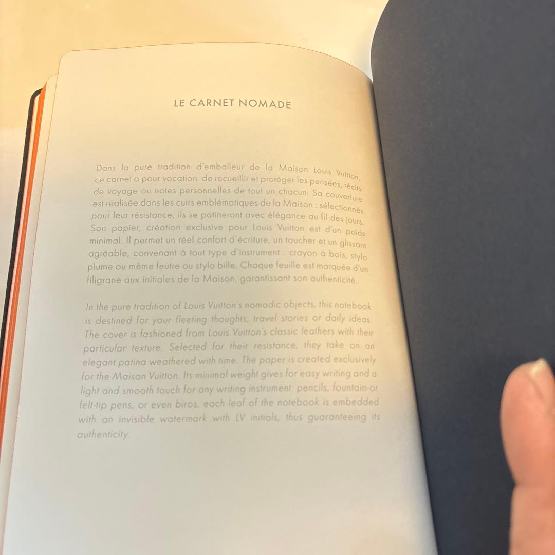 ルイ・ヴィトン チェック柄ノート