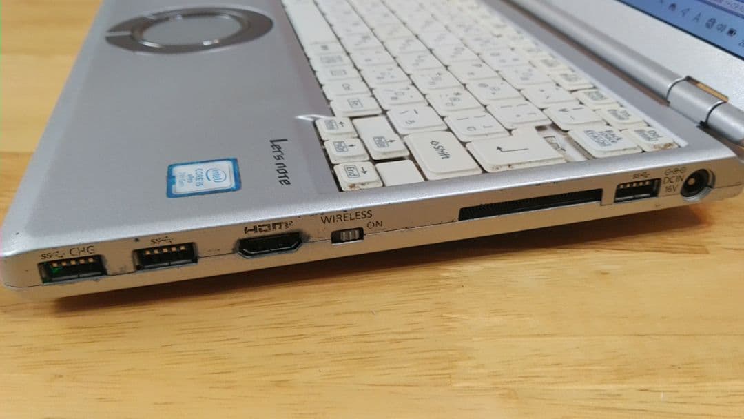 パナソニック レッツノートCF-SZ6 i5-7300U 8GB SSD256