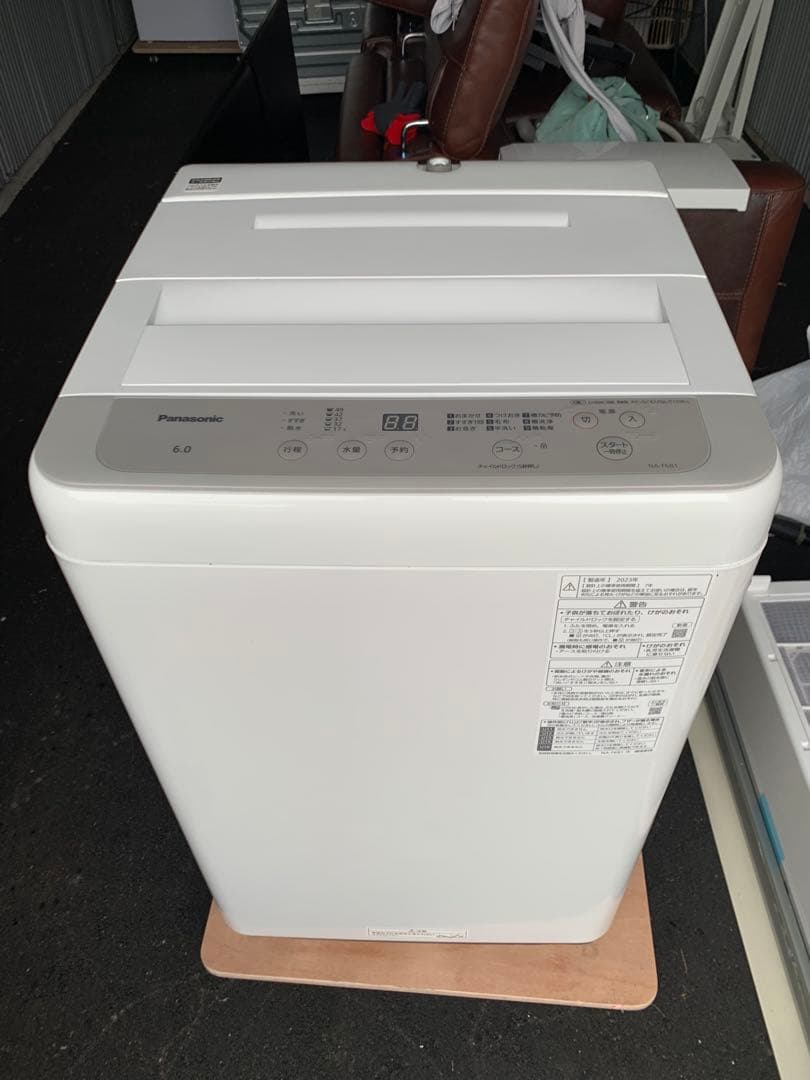 洗濯機 6kg NA-F6B1 パナソニック 2023年製